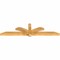 Ekena Millwork Redmond Rough Sawn Timber Gable Bracket, Western Red Cedar, 84"W x 21"H x 4"D x 4"F, 6/12 Pitch GBW084X21X0404RED00RWR - alternate 4